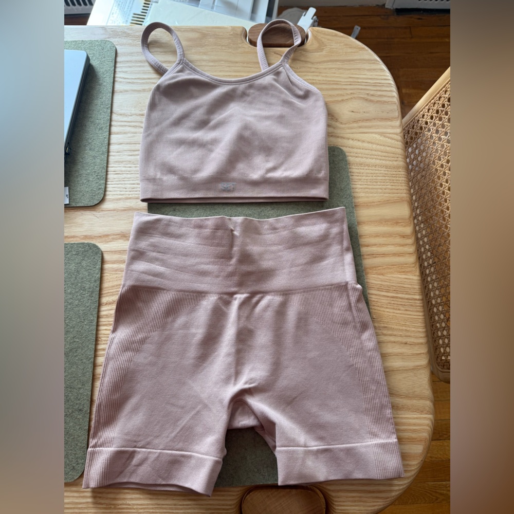 SET Active Dusty Pink Leggings